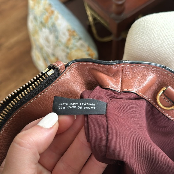 Marc Jacobs Authentic Cognac 100% Leather handbag - Picture 7 of 12